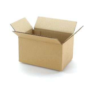 Wellpapp-Faltkarton, braun - 150x100x80mm - 1.2b