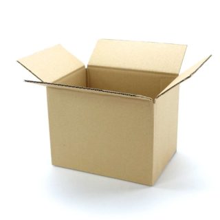 Wellpapp-Faltkarton, braun - 200x150x150mm - 1.2b