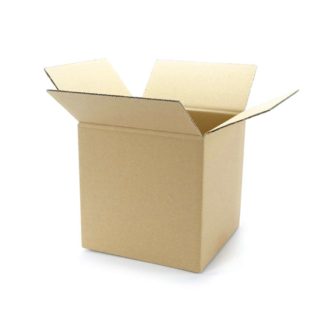 Wellpapp-Faltkarton, braun - 200x200x200mm - 1.2b