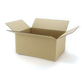 Wellpapp-Faltkarton, braun - 300x215x140mm - 1.2b