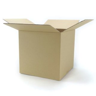 Wellpapp-Faltkarton, braun - 300x300x300mm - 1.2b