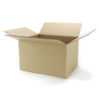 Wellpapp-Faltkarton, braun - 320x250x200mm - 1.2b