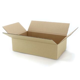 Wellpapp-Faltkarton, braun - 340x200x100mm - 1.2b
