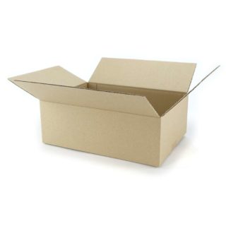 Wellpapp-Faltkarton, braun - 350x250x120mm - 1.2b