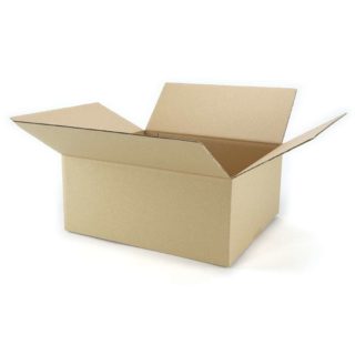 Wellpapp-Faltkarton, braun - 350x300x150mm - 1.2b