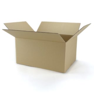 Wellpapp-Faltkarton, braun - 400x300x200mm - 1.2b