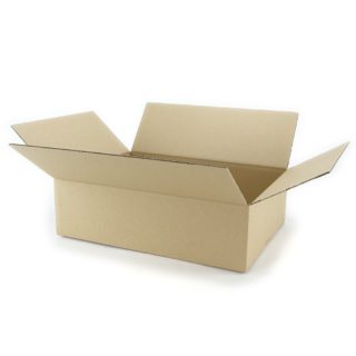 Wellpapp-Faltkarton, braun - 420x300x120mm - 1.2b