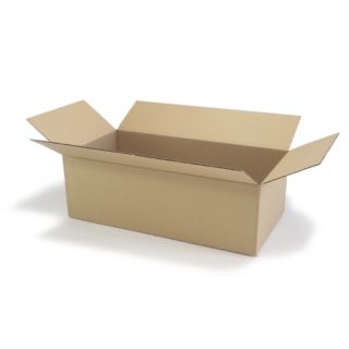 Wellpapp-Faltkarton, braun - 500x300x200mm - 1.2b