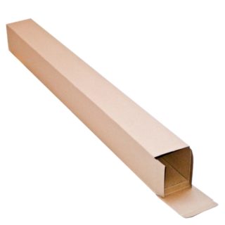 Wellpapp-Faltkarton, braun - 1000x75x75mm - 1.2e