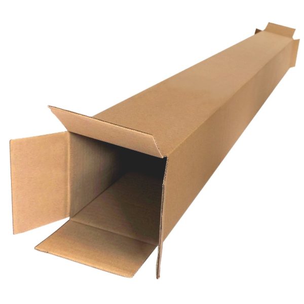 Wellpapp-Faltkarton, braun - 1189x120x120mm - 1.3b