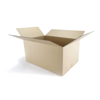 Wellpapp-Faltkarton, braun - 600x400x300mm - 1.3c