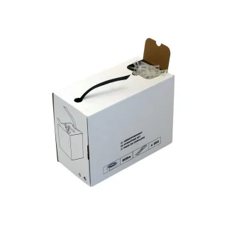 PP-Umreifungsband mit Schnallen 12x0,55mm, 600lfm im Spendekarton