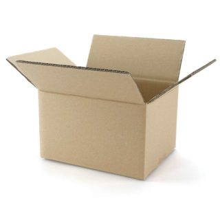 Wellpapp-Faltkarton, braun - 250x200x150mm - 2.2BC