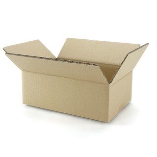 Wellpapp-Faltkarton, braun - 300x200x100mm - 2.3BC