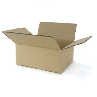 Wellpapp-Faltkarton, braun - 350x300x140mm - 2.3BC