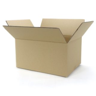 Wellpapp-Faltkarton, braun - 400x300x200mm - 2.3BC