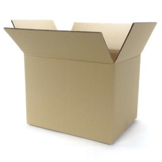 Wellpapp-Faltkarton, braun - 400x300x300mm - 2.3BC