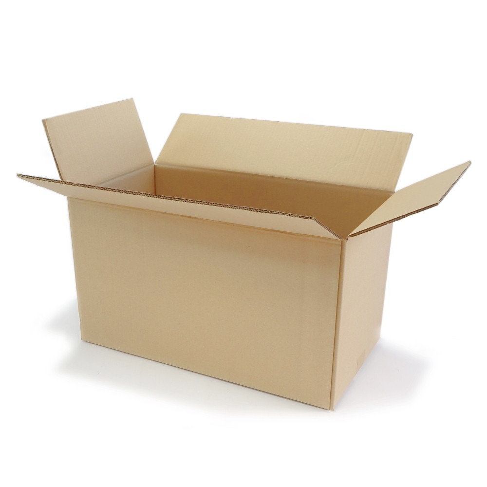 Wellpapp-Faltkarton, braun - 550x300x300mm - 2.3BC