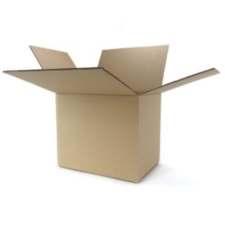 Ordnerkarton A4 - 320x290x35-80mm - braun