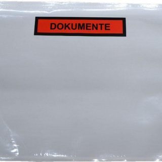 Begleitpapiertaschen C5 - bedruckt: Dokumente