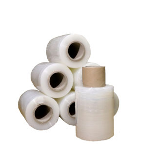 Mini-Handstretchfolie, 23my, 10cm x 150lfm, transparent