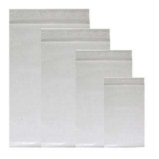 LDPE-Druckverschlussbeutel 400x600mm - 50 my - transparent