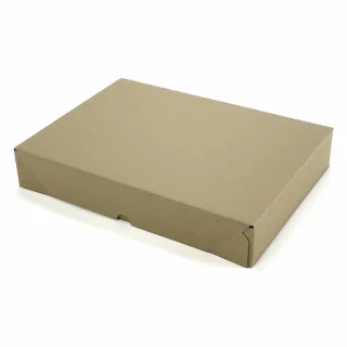 Stülpdeckelkarton A4, braun - 305x215x50mm - 1.2E