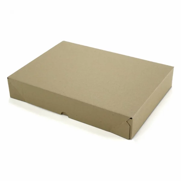 Stülpdeckelkarton A4, braun - 305x215x50mm - 1.2E