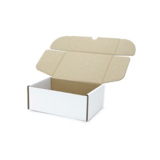 einwellige Faltschachtel 220x160x90mm - weiß