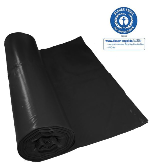 Müllbeutel 120 Liter - Typ 100 - 60my - 700x1100mm - schwarz