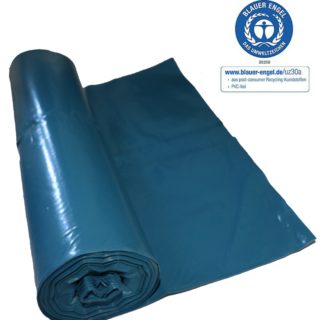 Müllbeutel 70 Liter - Typ 60 - 35 my - 575x1000mm - blau