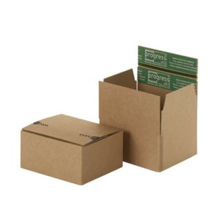 Wiederverschließbarer Karton 160x130x70 mm